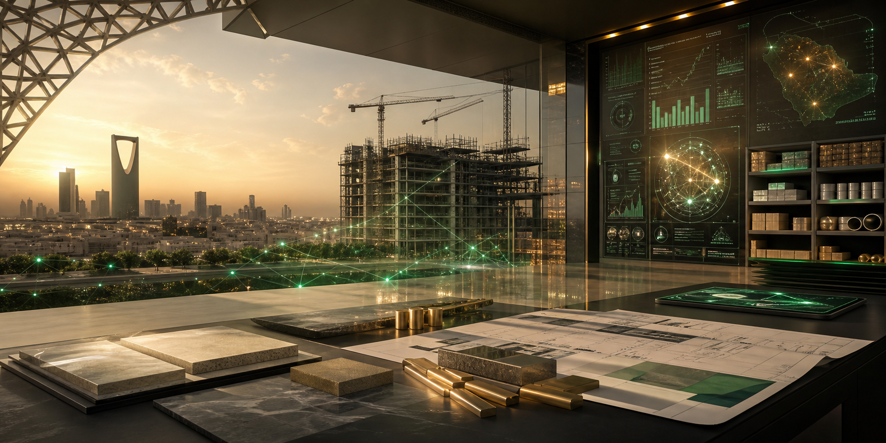 QUOTAH construction intelligence command room